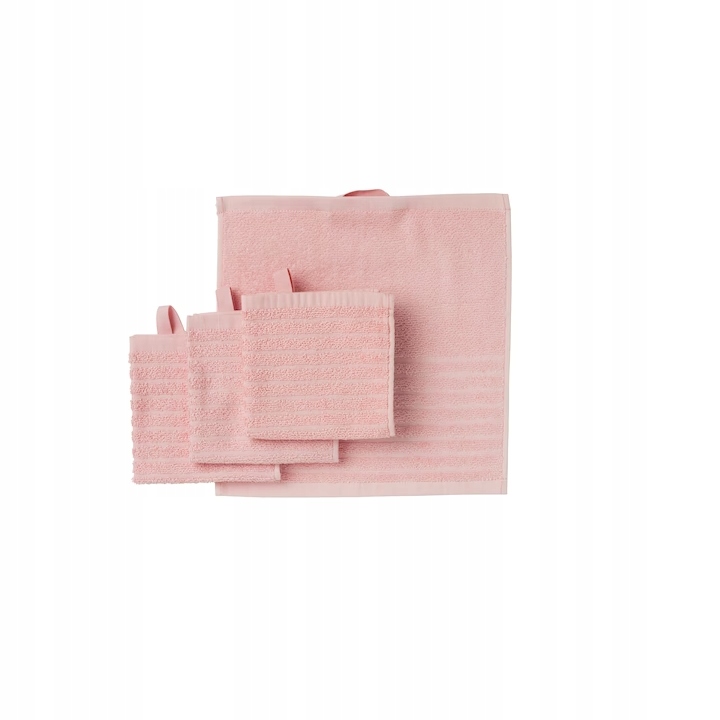 

Ikea ręcznik do rąk Vagsjon 30x30 bladyróż mały 4