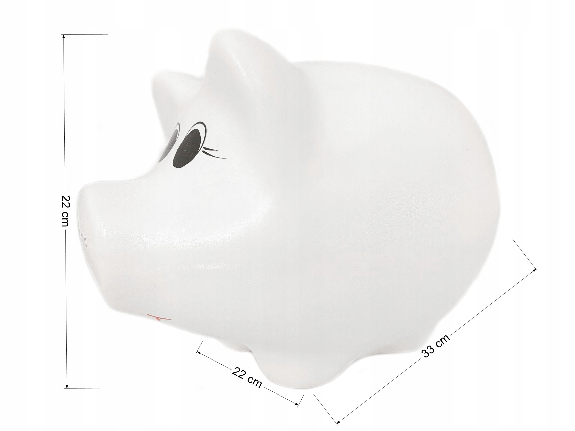 SKARBONKA PERSONALIZOWANA Z NAPISEM I GRAFIKĄ XXL Marka Juliette