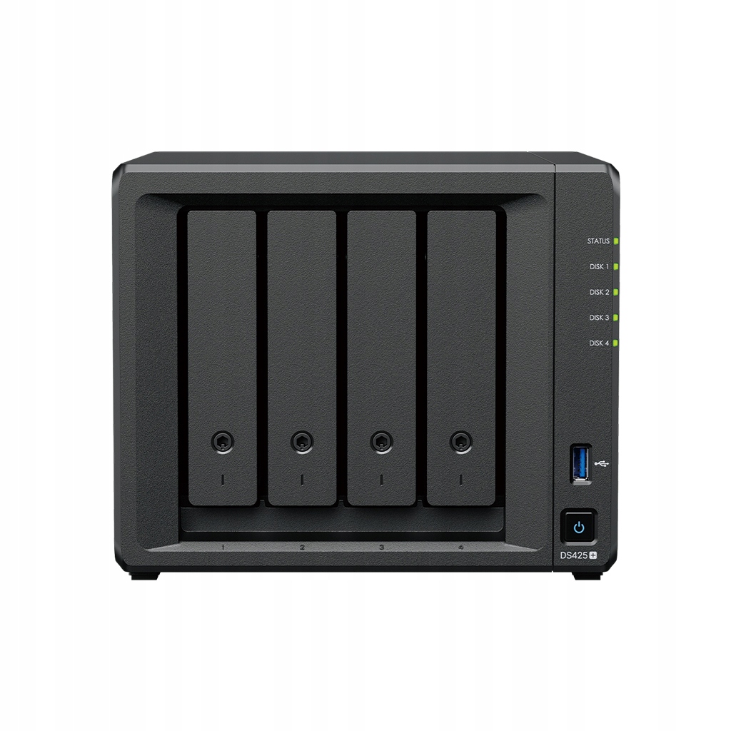 Serwer plików Nas Synology DS425+ 6GB Ram HDD+NVMe Intel następca DS423+