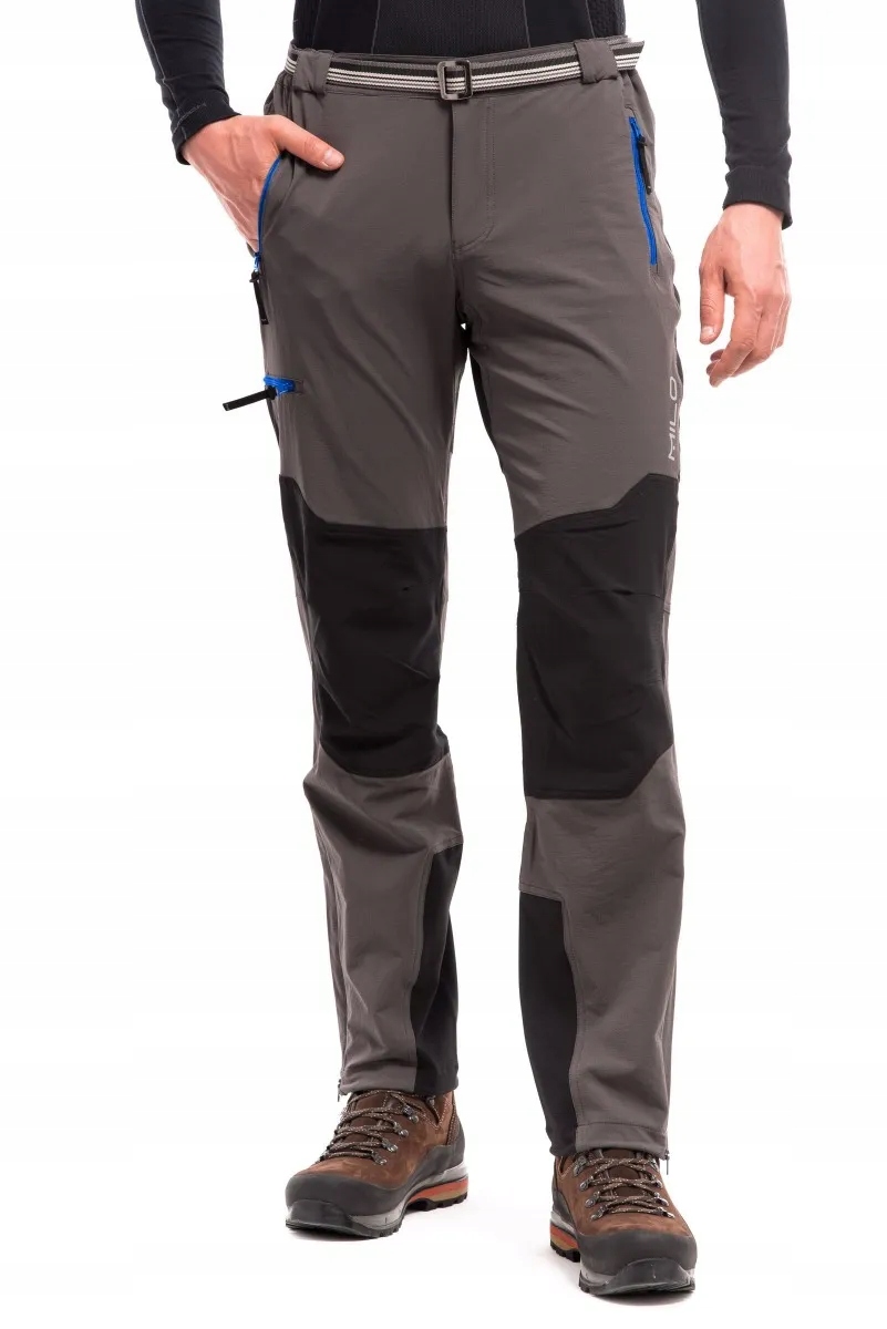 Spodnie Trekkingowe Milo Męskie Brenta Grey/blue s