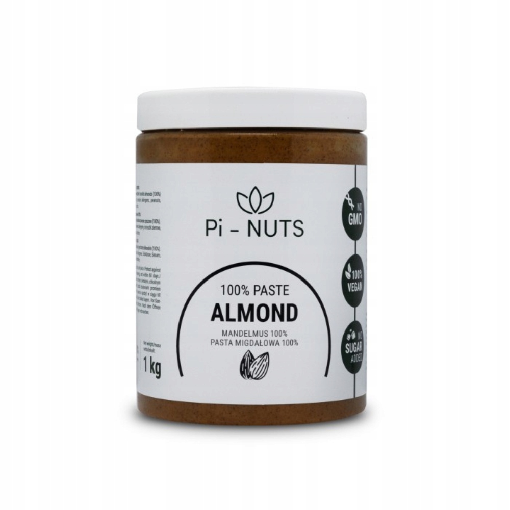 Pi-nuts Pasta z prażonych migdałów 100% 1kg