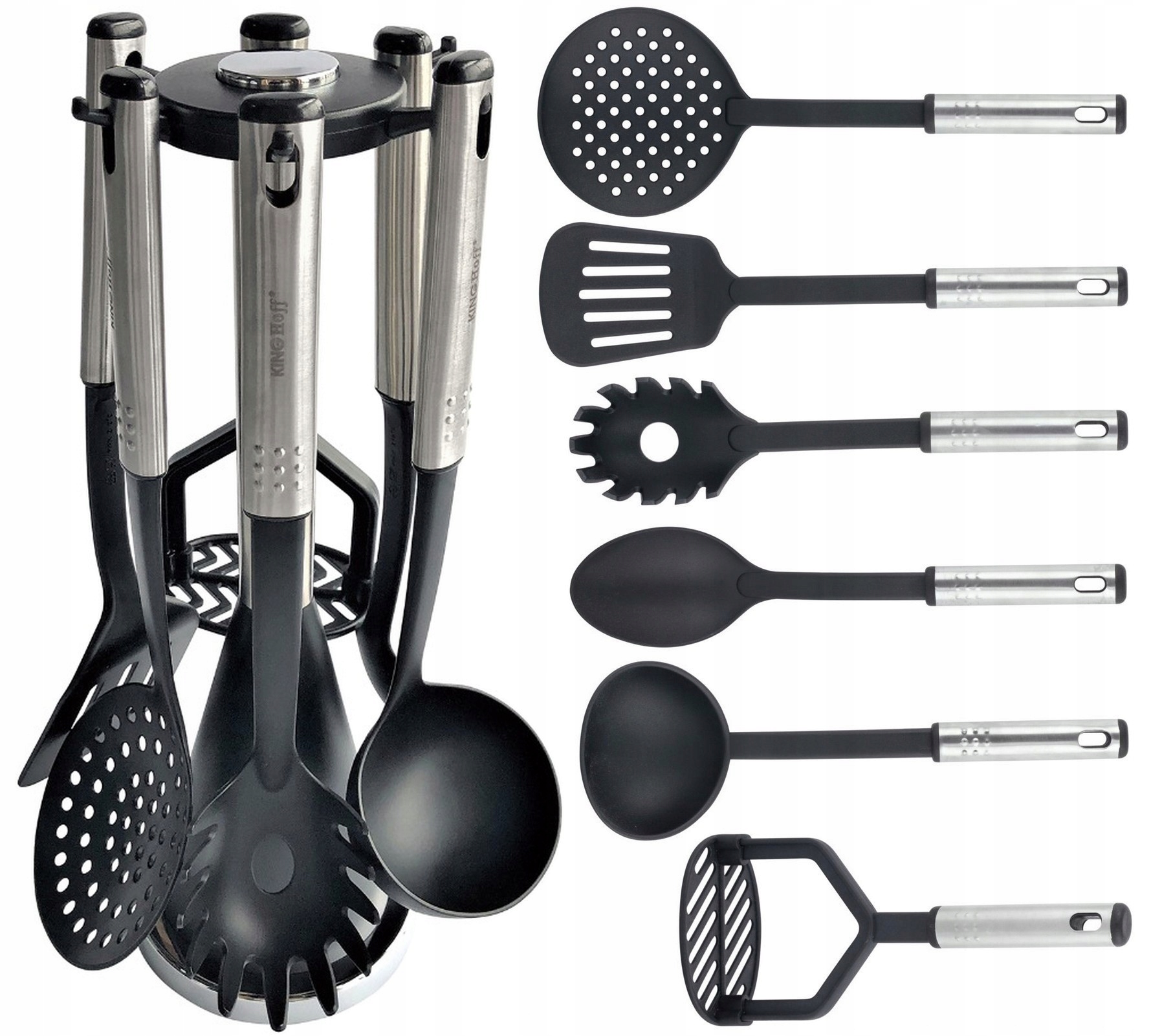 

Przybory Kuchenne Zestaw tłuczek łyżka Wieszak 569