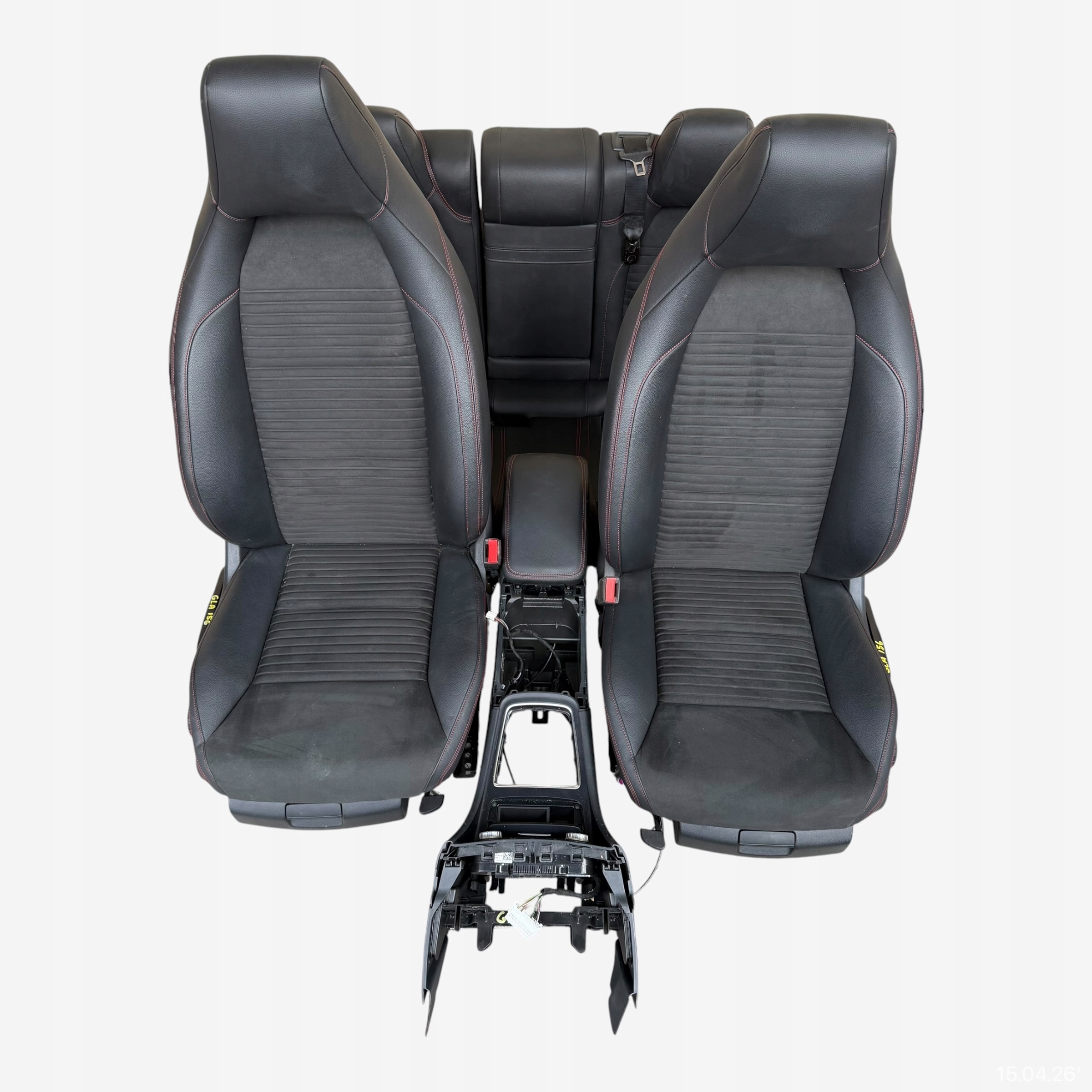 Sitze POLSKORZANE Halbleder Sitz KOMPLET MERCEDES GLA 156