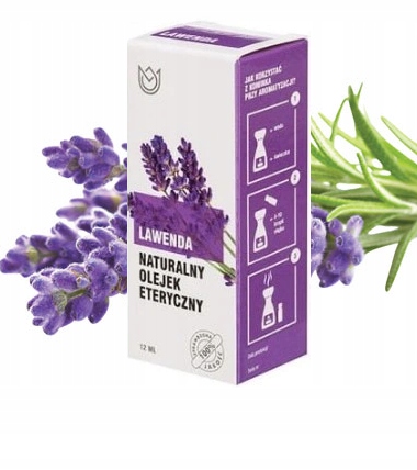 

Naturalny olejek eteryczny Lawenda 12ml