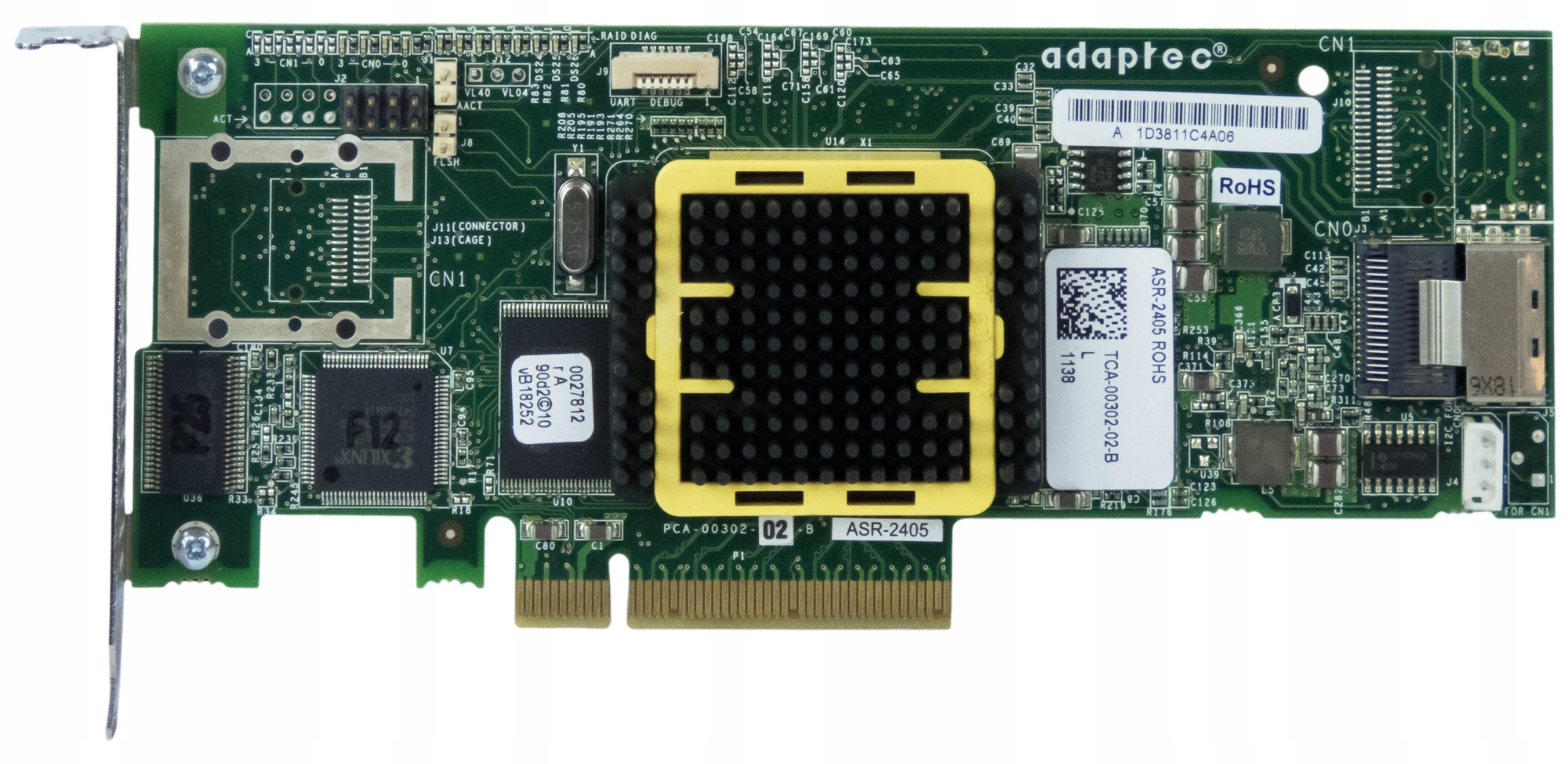 Adaptec ASR-2405 Raid Sas/sata 3GBS PCIe x8 Lp