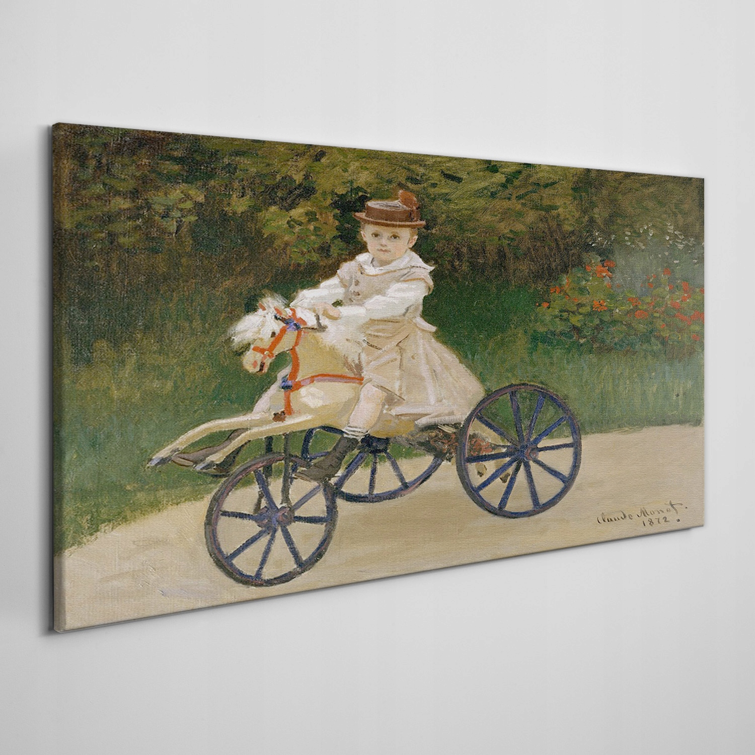 

Obraz na płótnie Portret dziecko Monet 100x50 cm