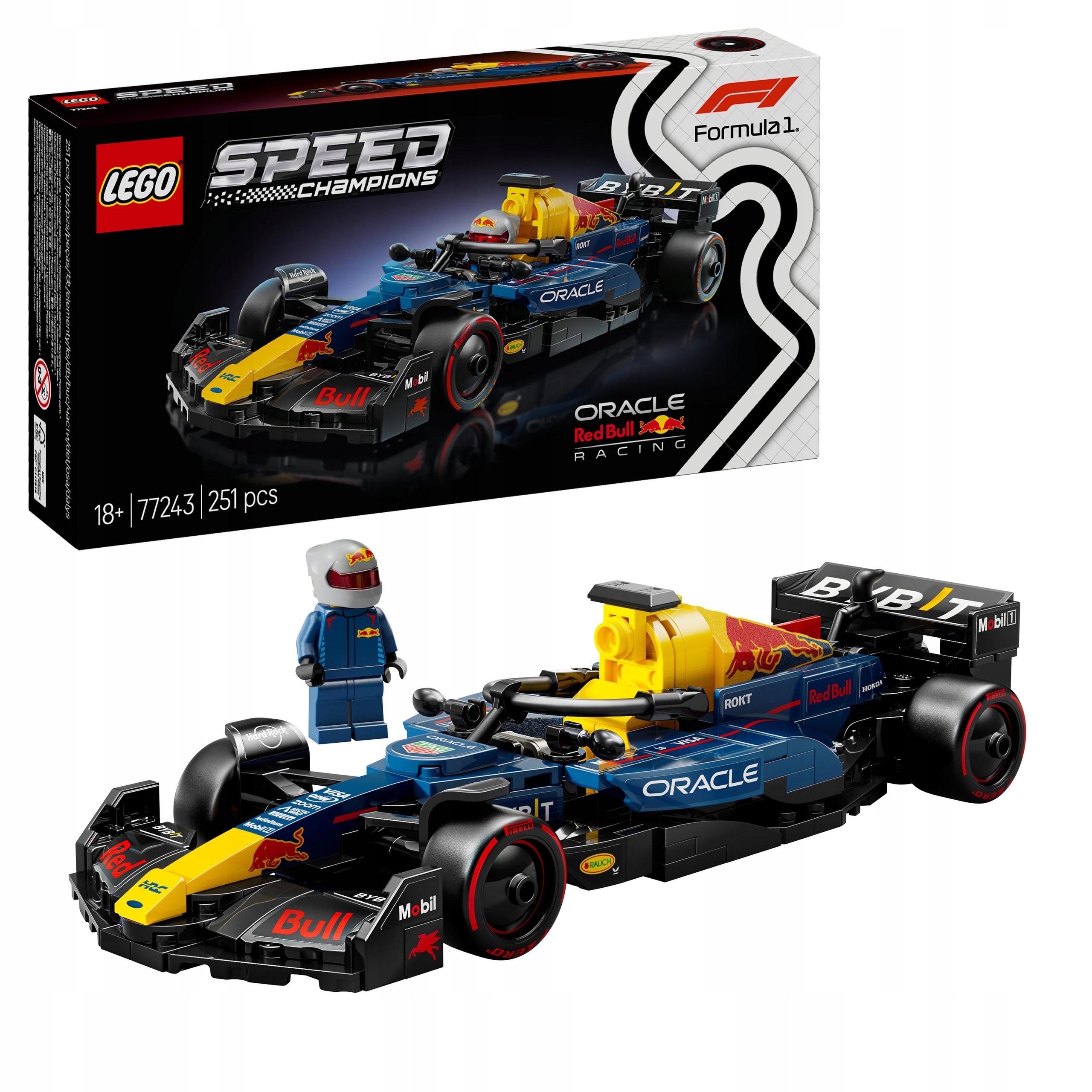 Lego Speed Champions 77243 Bolid F1 Oracle Red Bull Racing RB20