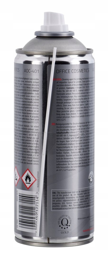 Activejet AOC-401 Preparat do czyszczenia drukarek, urządzeń (400 ml) Niezb