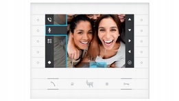 Came Futura X1 Wh 7“ bezslúchadlový video prijímač, biely