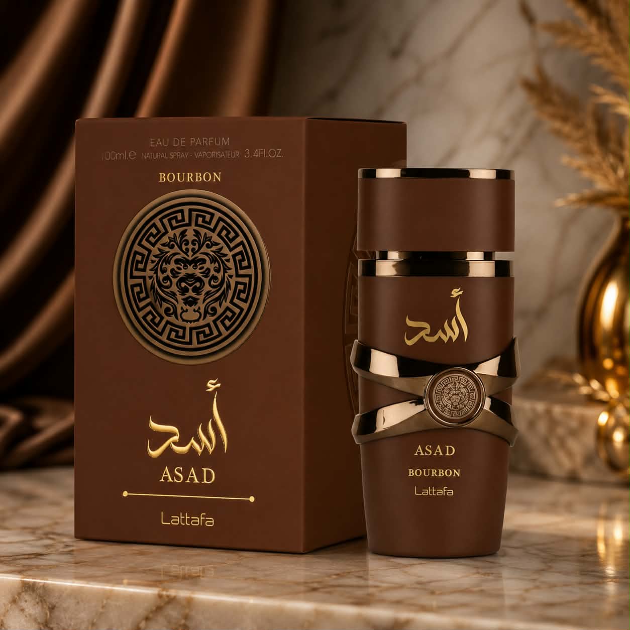 Lattafa Asad Bourbon Edp 100 ml Parfém pro muže Trvalá orientální vůně