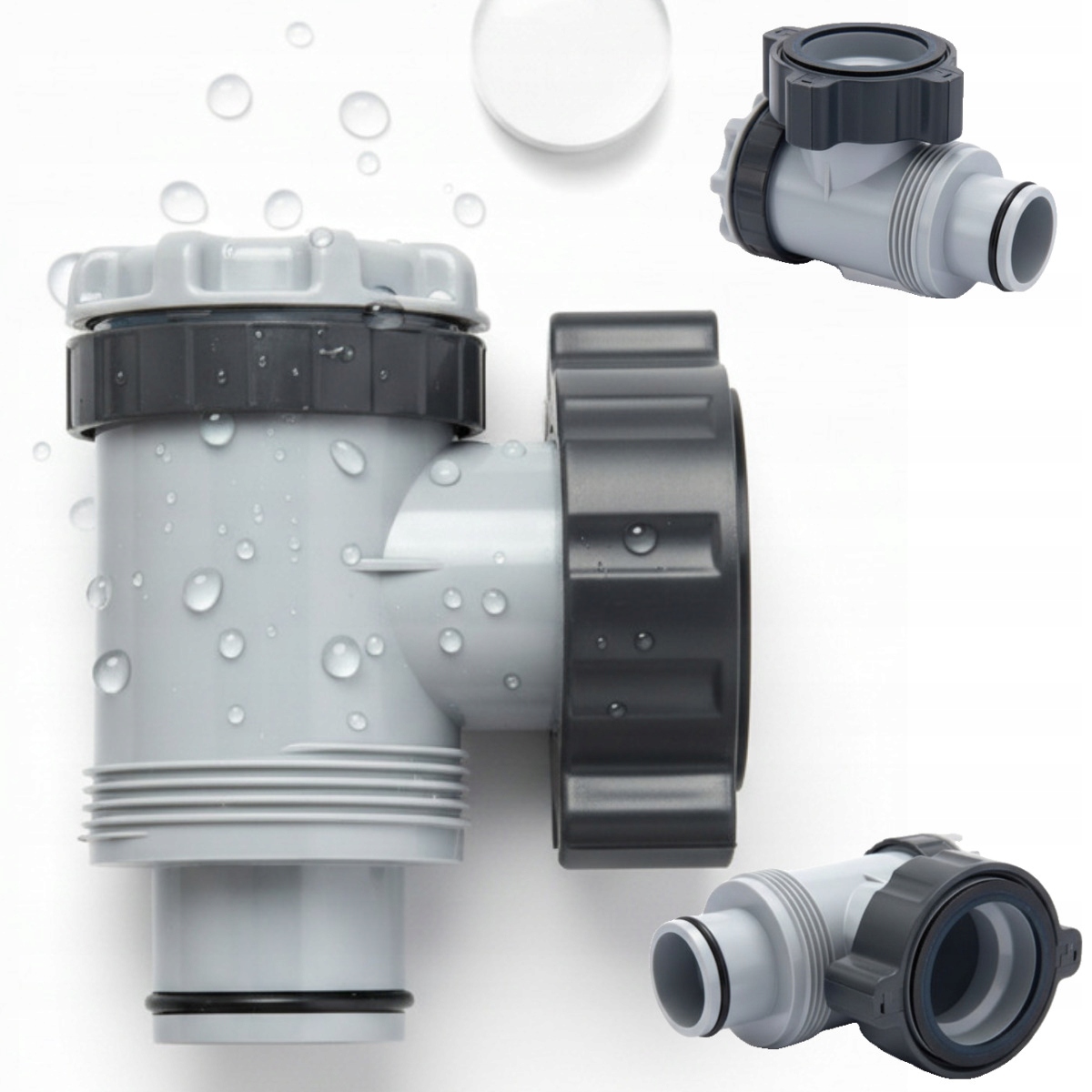 Ventil do bazénu Bestway pro pískovou pumpu, kohoutek pro hadici 38 mm