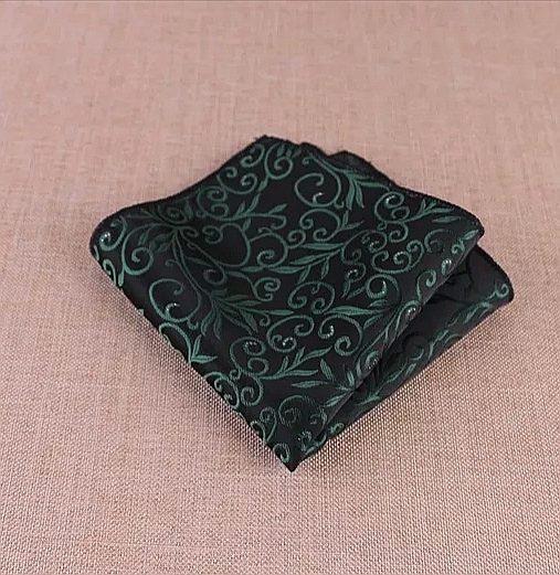 Poszetka Butonierka żakardowa zieleń wys24h Kod producenta poliester