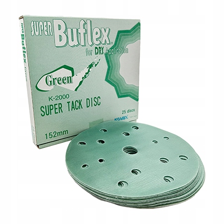Kovax Buflex Green Brúsny Papier 152 mm K2000 25KS