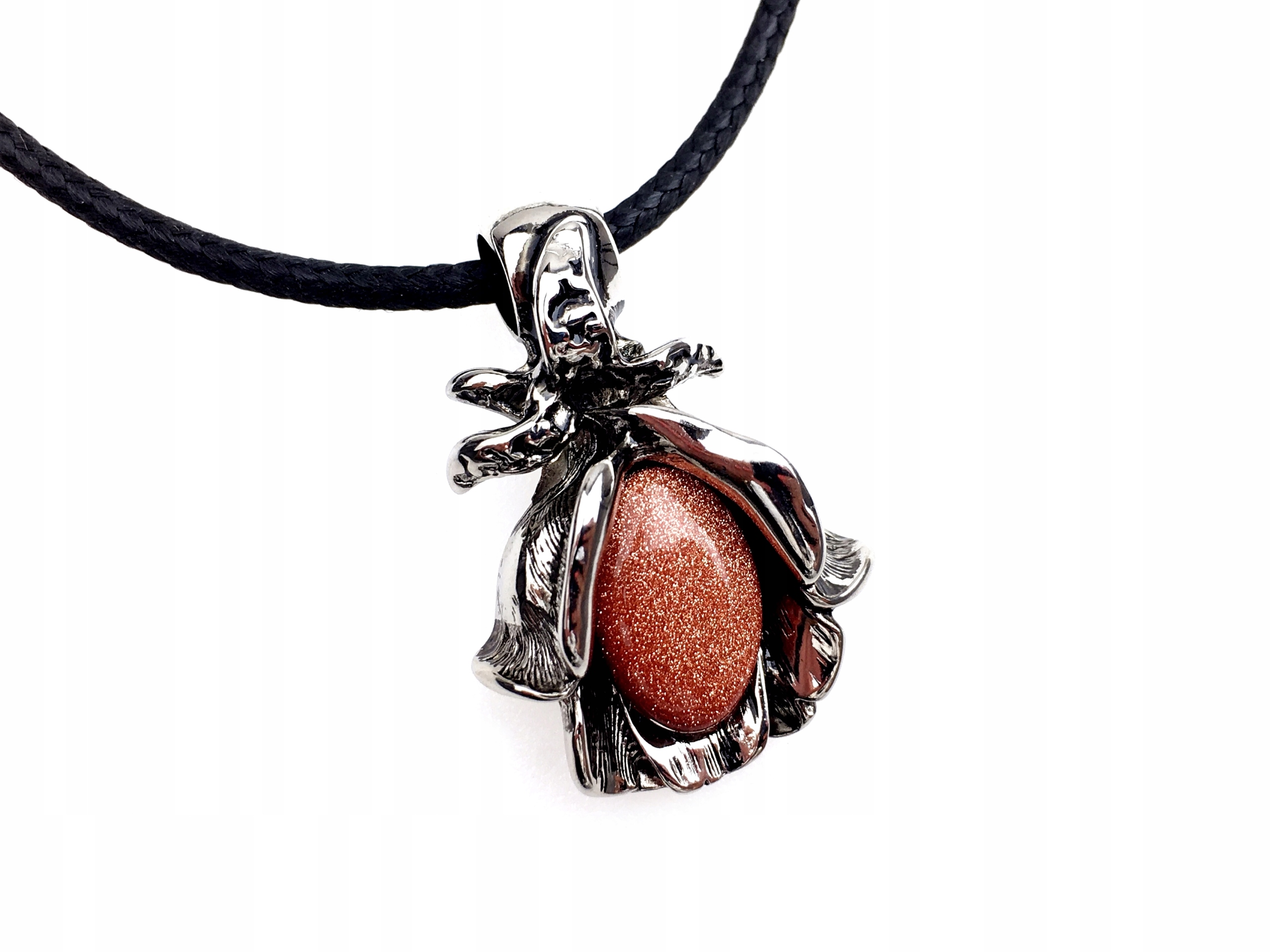 

wisior zawieszka piasek pustymi róża ametrix