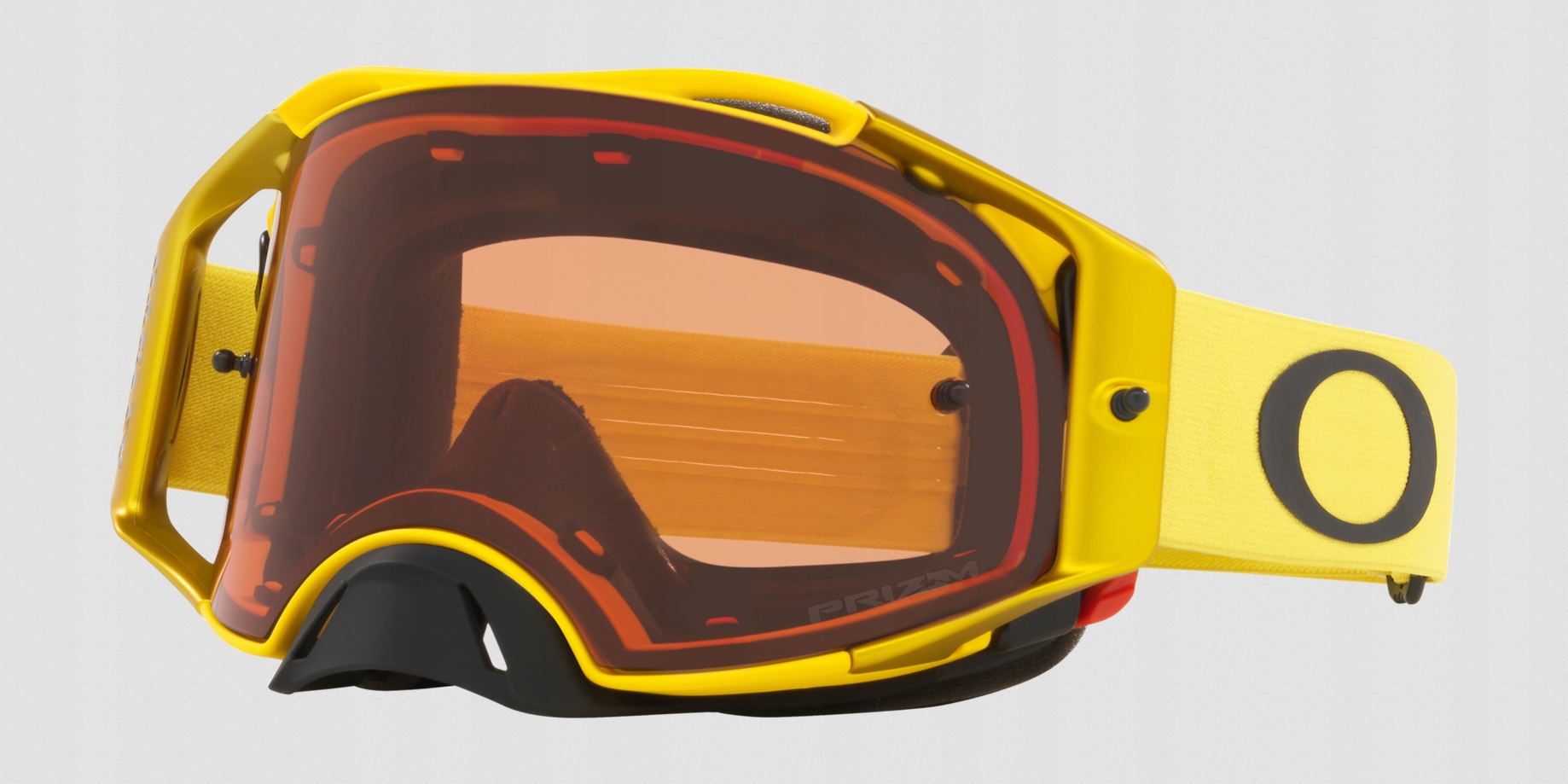 Oakley Airbrake MX Moto Yellow Prizm MX Bronze OO7046-A6