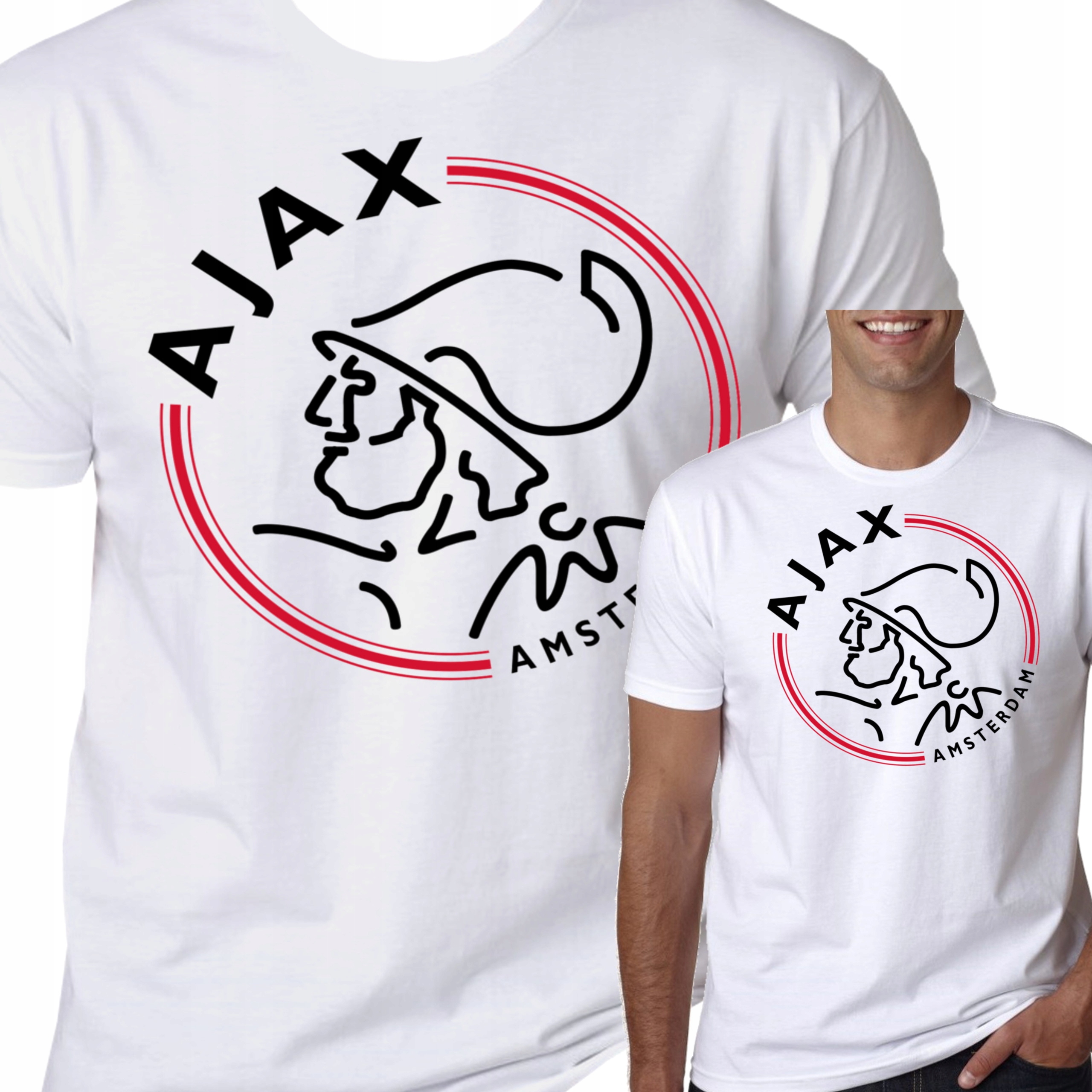 

T-Shirt Koszulka Ajax Amsterdam Prezent XL 0235