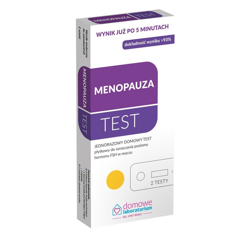 

Menopauza Test płytkowy wykrywa hormon FHSwd