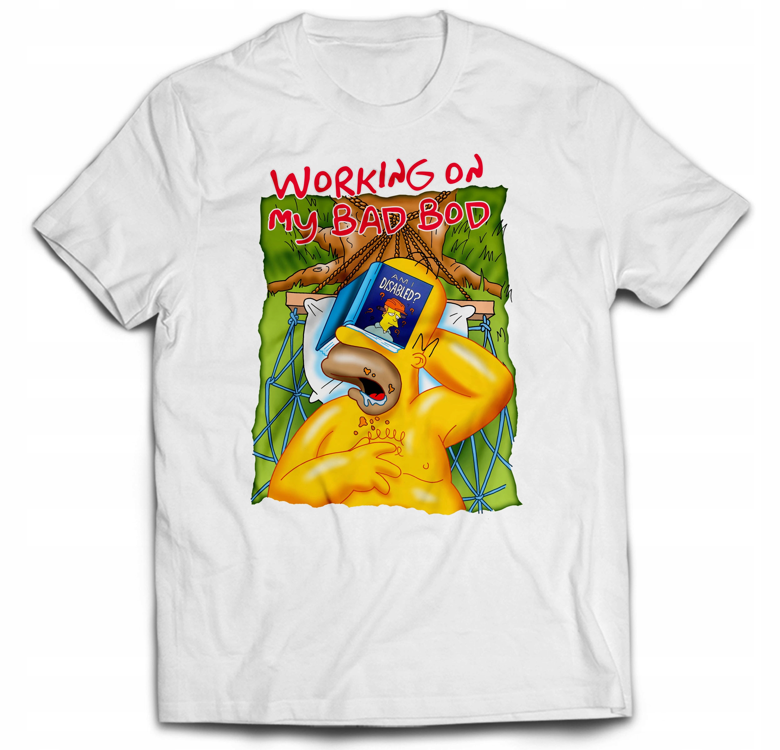 

Koszulka Simpson Homer Bad Bod Śmieszne 4XL