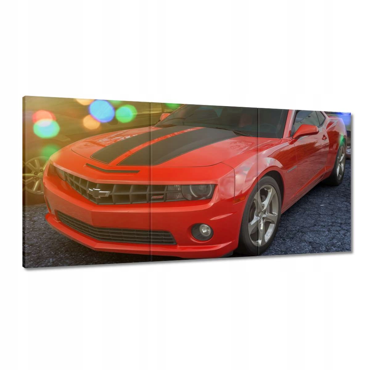 Obrazy 180x90 Chevy Camaro Ss Červené