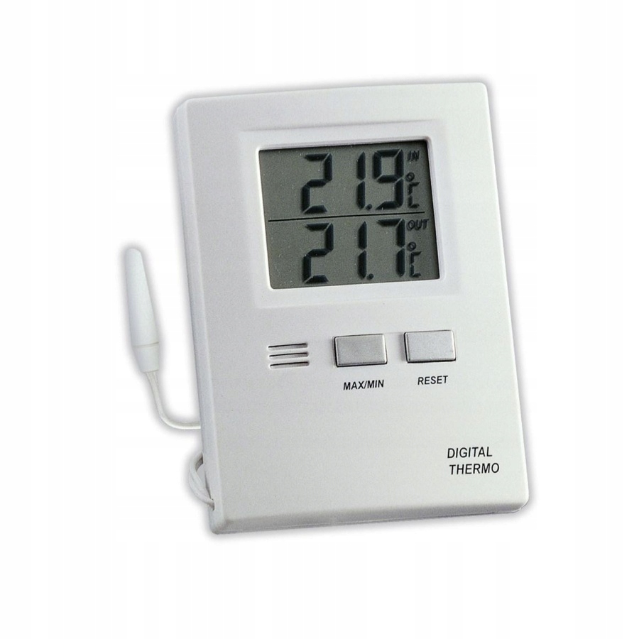 TFA 30.1012 termometr elektroniczny z zewnętrznym