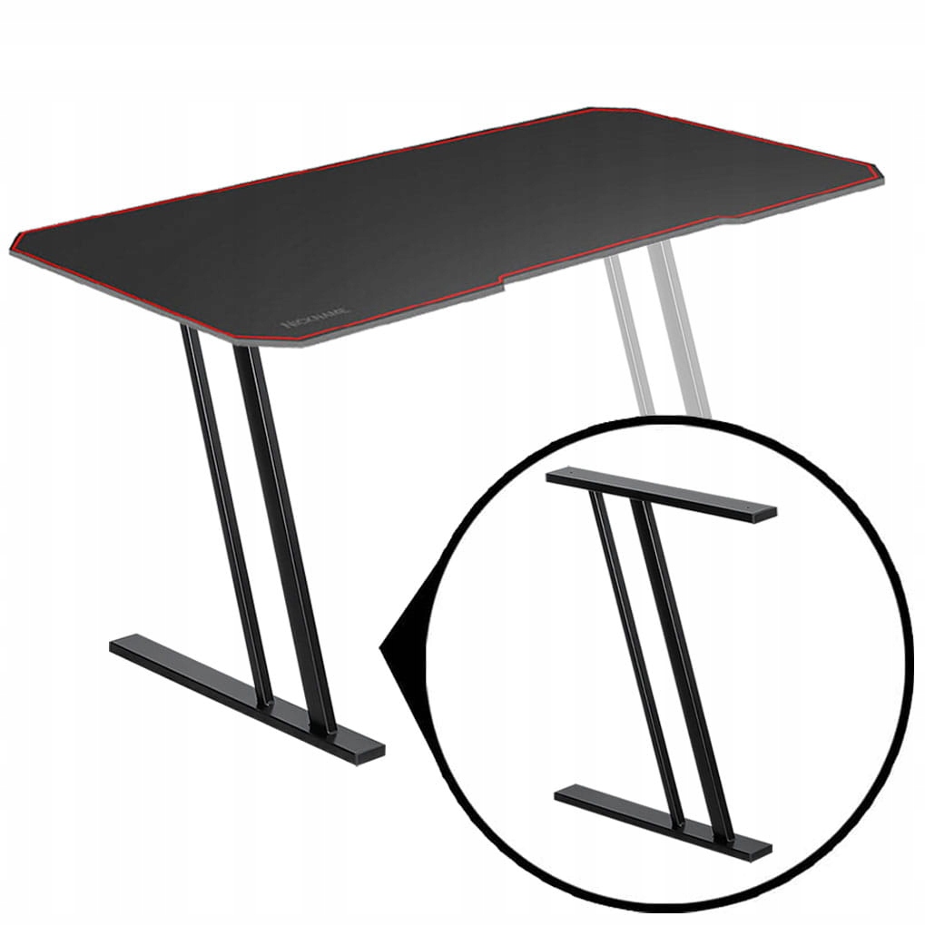 

Stelaż nogi Z do biurka gamingowego Czarny H73cm