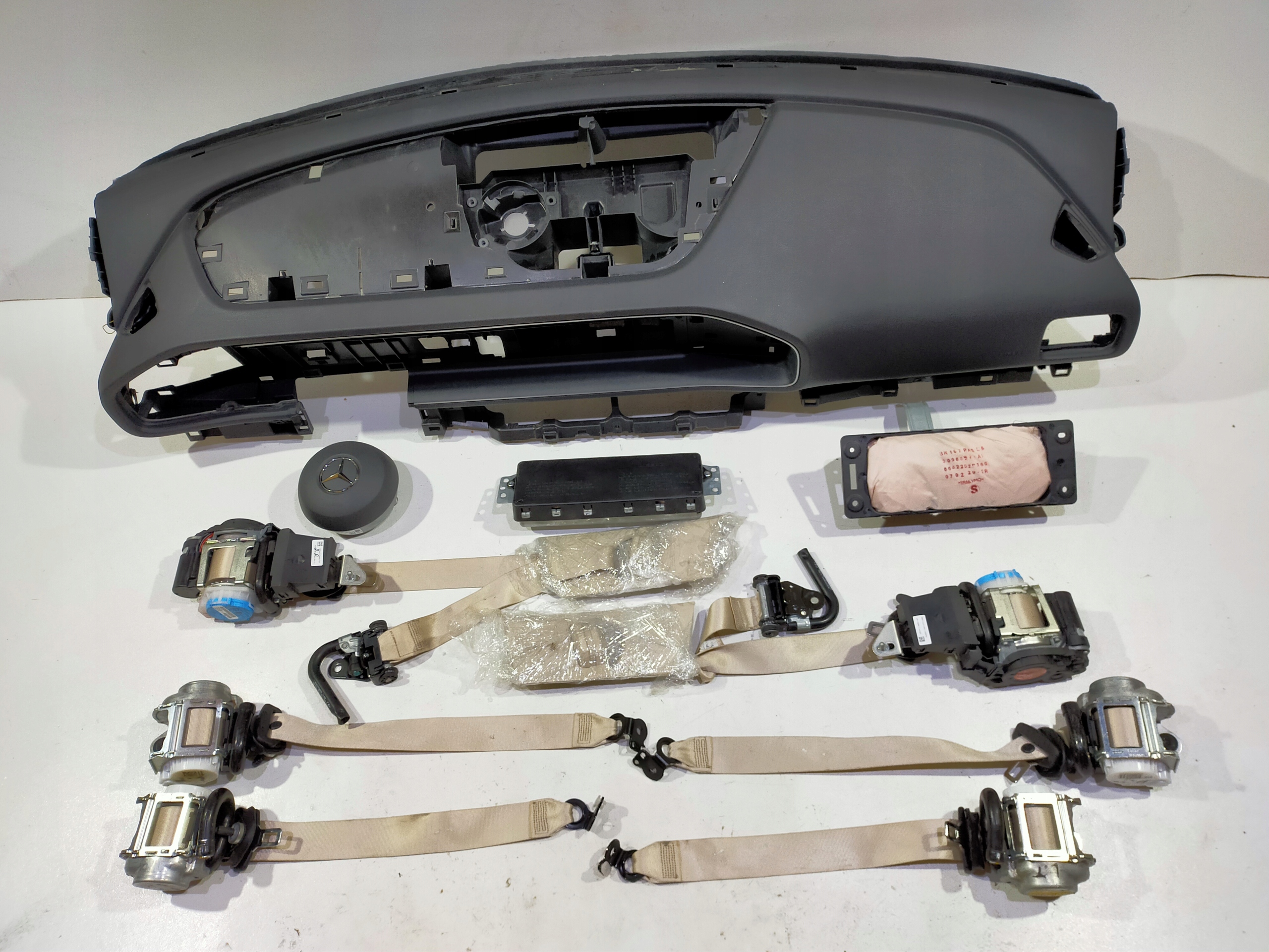 MERCEDES GLE W167 DESKA KONSOLA AIRBAG PASY za 3000 zł z Wijewo