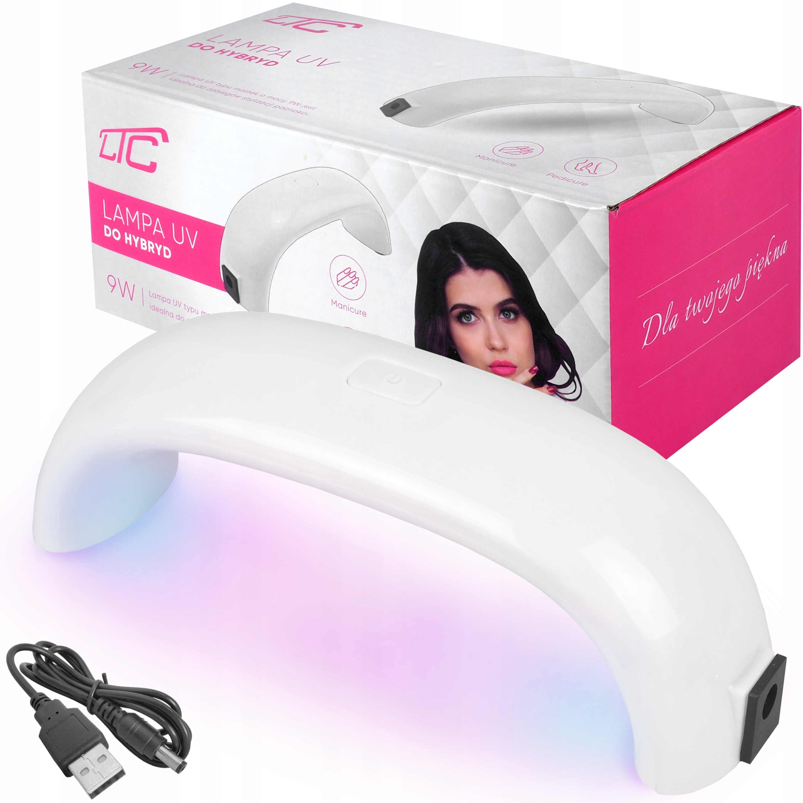 

Lampa Uv Do Hybryd 6W Przenośna Podróżna Ltc