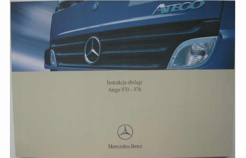 MERCEDES ATEGO II 2004-2008 руководство по эксплуатации RU