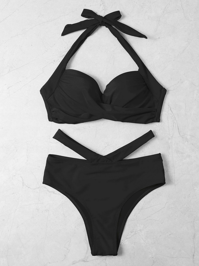 STRÓJ KĄPIELOWY BIKINI STRAPSY STRAPS KOLORY M Model KM10