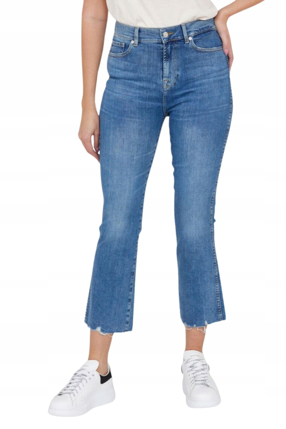 7 For All Mankind Světle modré džíny Hw Slim Kick 26