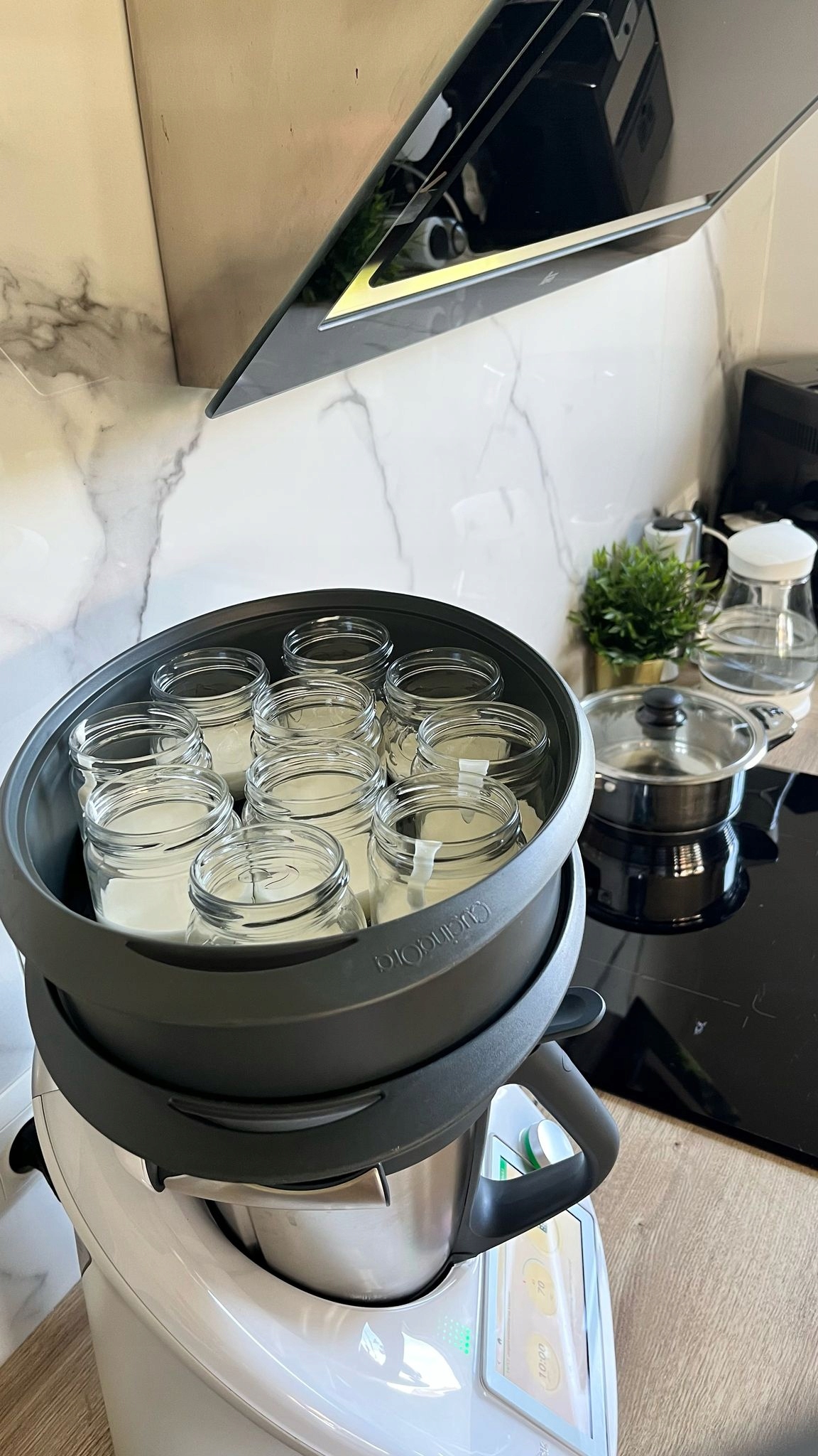 Extra piętro do gotowania na parze w Varoma Thermomix TM6/TM5/TM31 Termomix Liczba pojemników 1