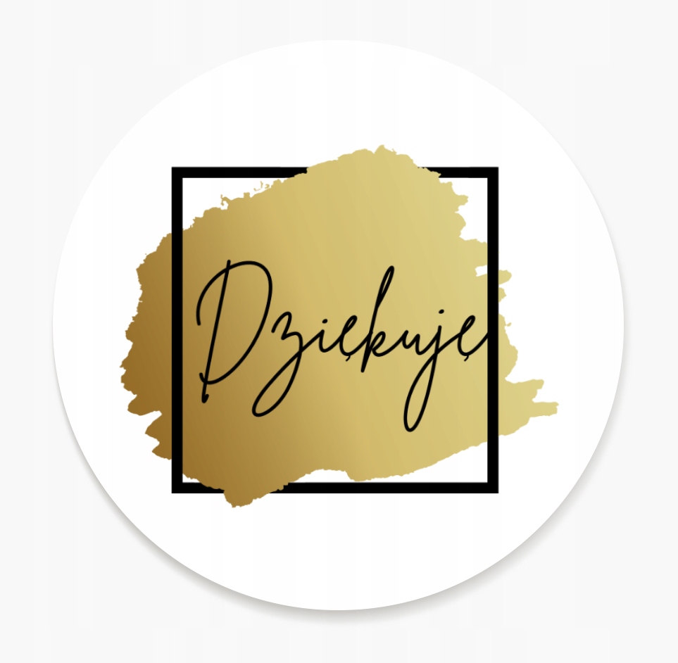 

Naklejki ozdobne Dziękuję etykiety 24 sztuki jasne