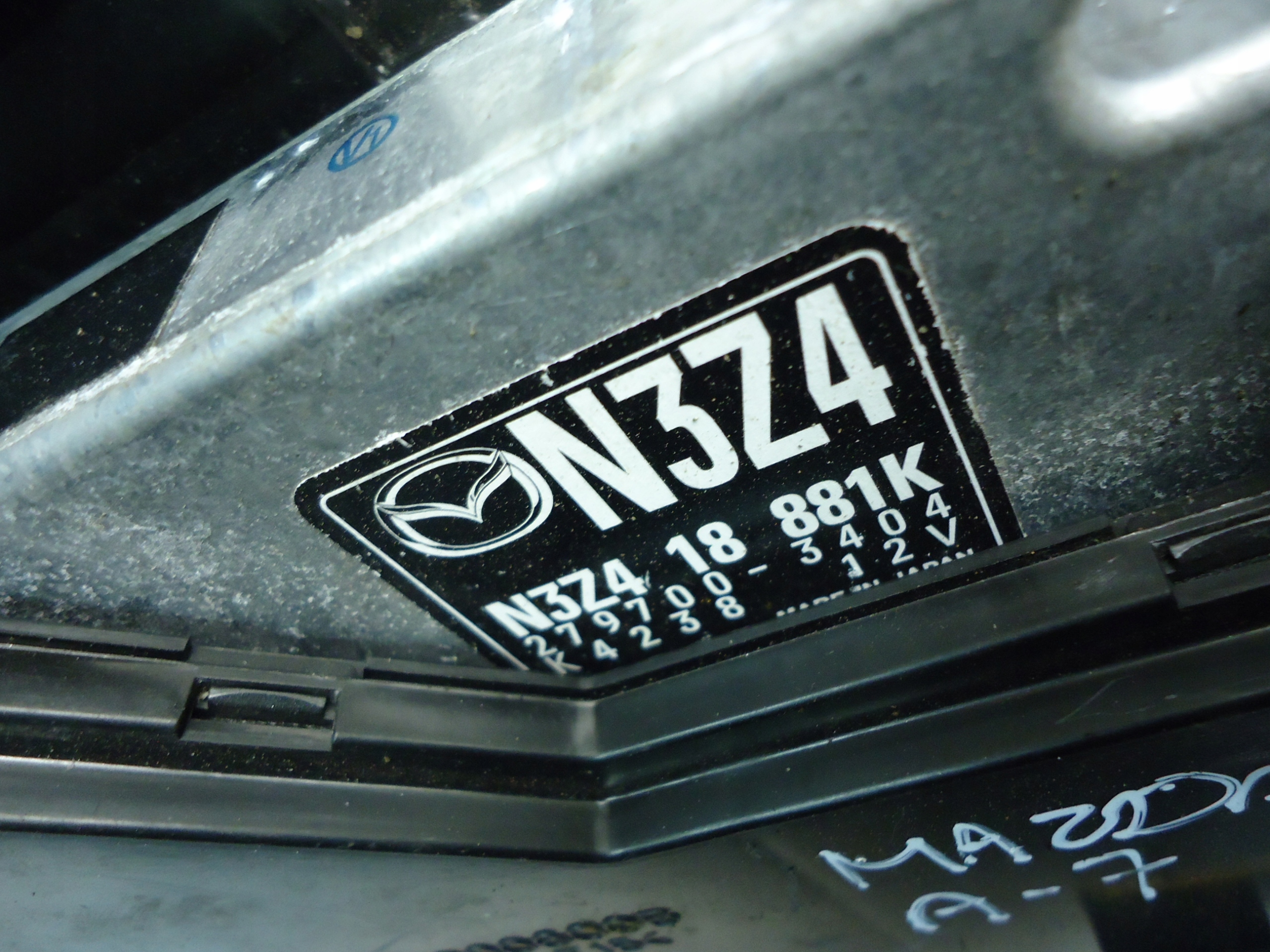 MAZDA RX-8 1.3 computer Motore 279700-3404 N3Z4 18881K