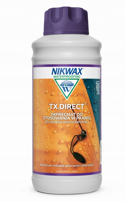 Impregnat do odzieży Nikwax TX.Direct Wash-In 1 L Membrana Gore-Tex