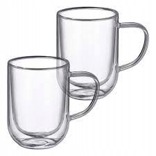 

Komplet 2 kubków szklanek termicznych Mia 400 ml
