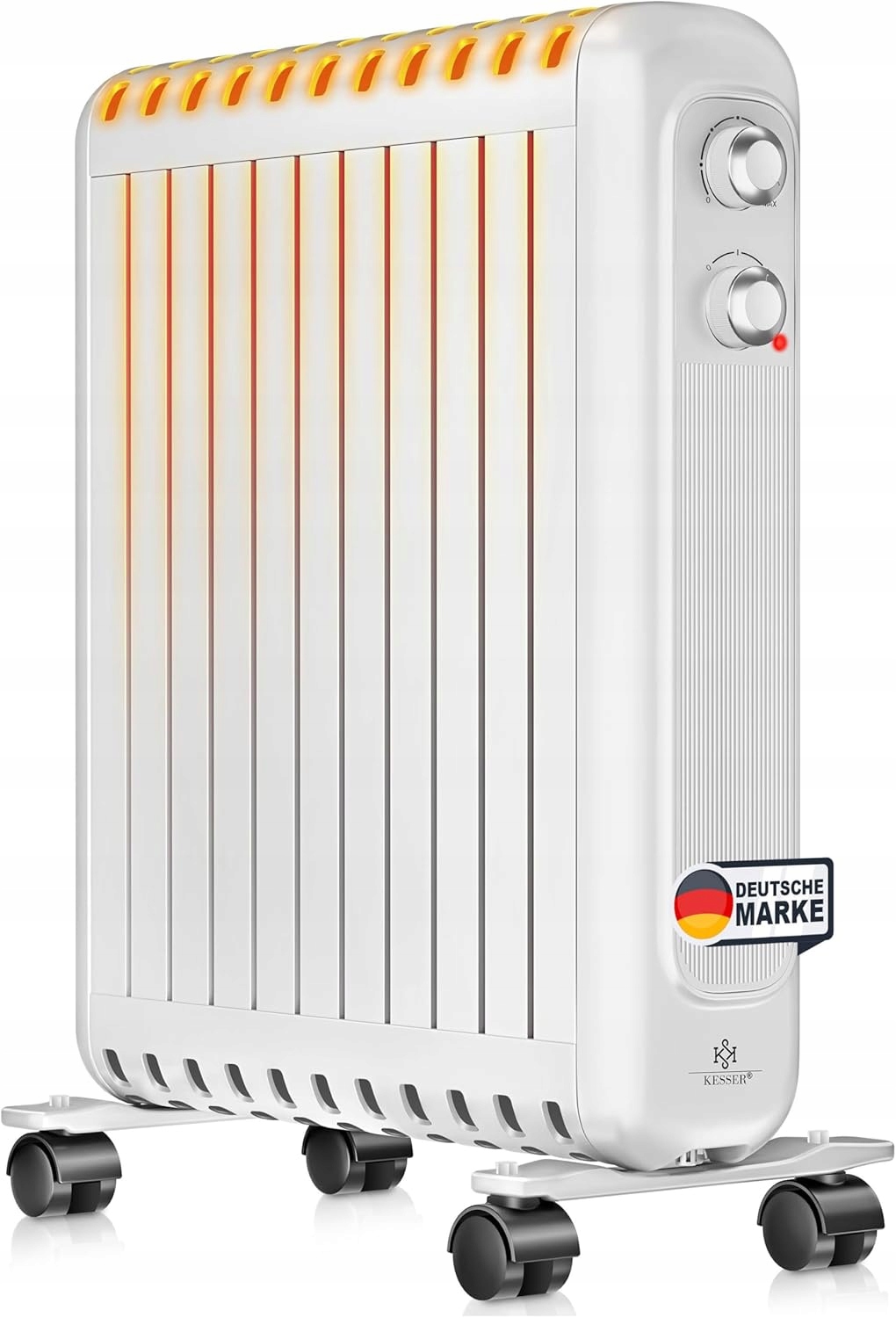 Grzejnik olejowy KESSER 2500 W WADA OPIS