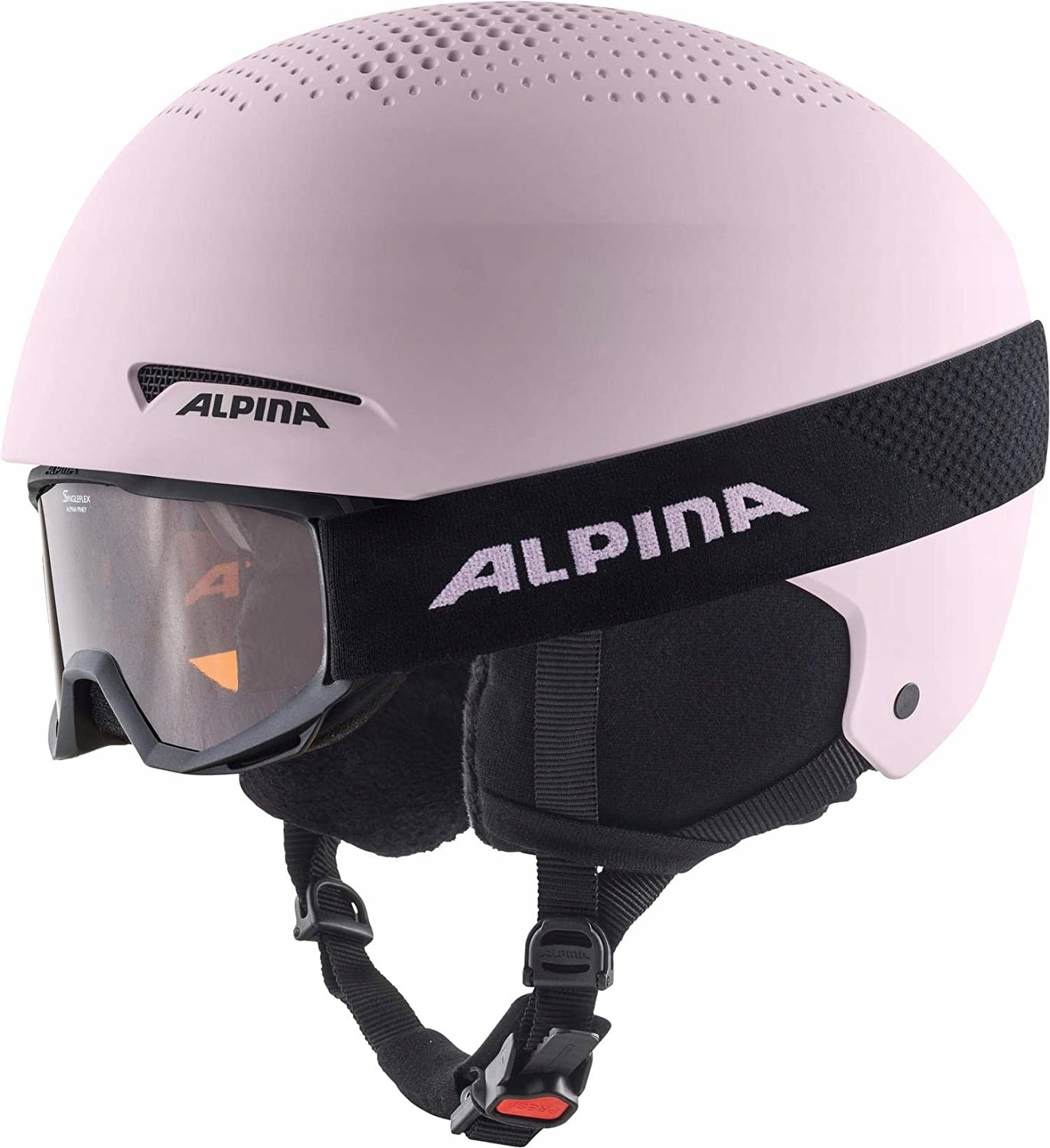 Kask narciarski Alpina Zupo Set Piney Xs 48-52cm Light-Rose Matt