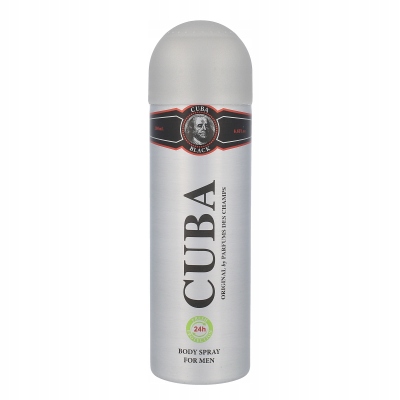 

Cuba Black Dezodorant dla mężczyzn 200 ml