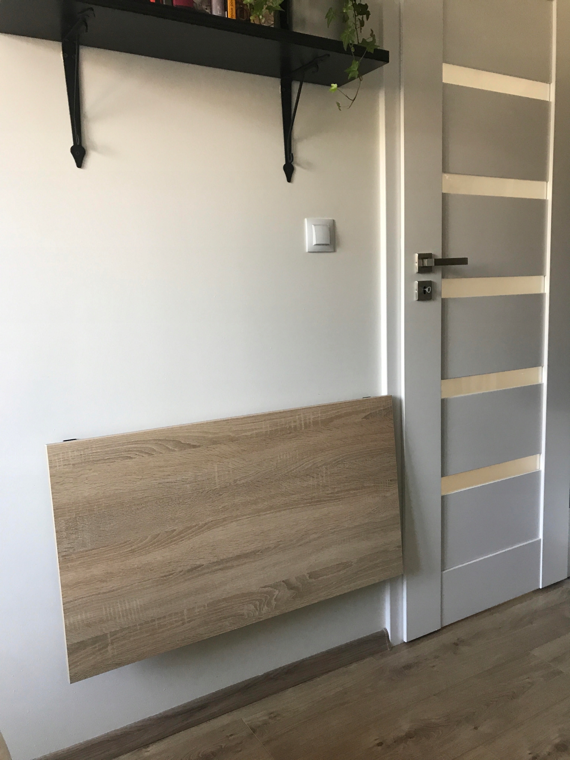 Przyścienny STOLIK SKŁADANY 80x40 dąb sonoma Marka inna