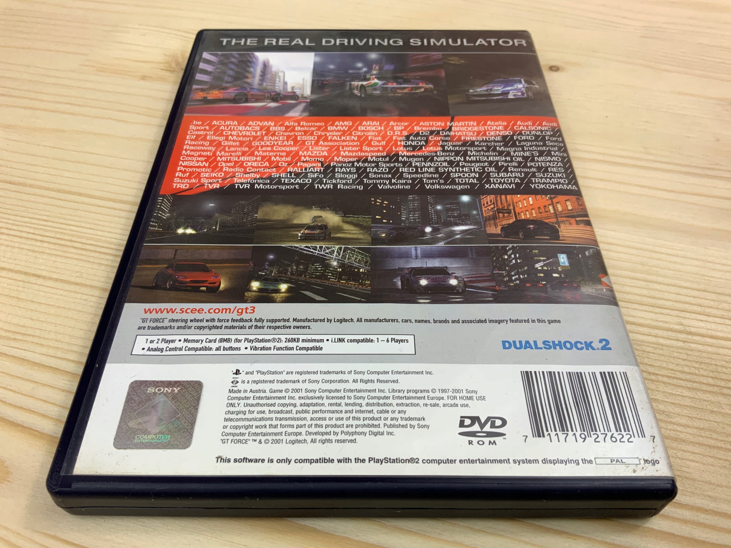 GRAN TURISMO 3 A-SPEC płyta bdb komplet PS2 Producent Polyphony Digital