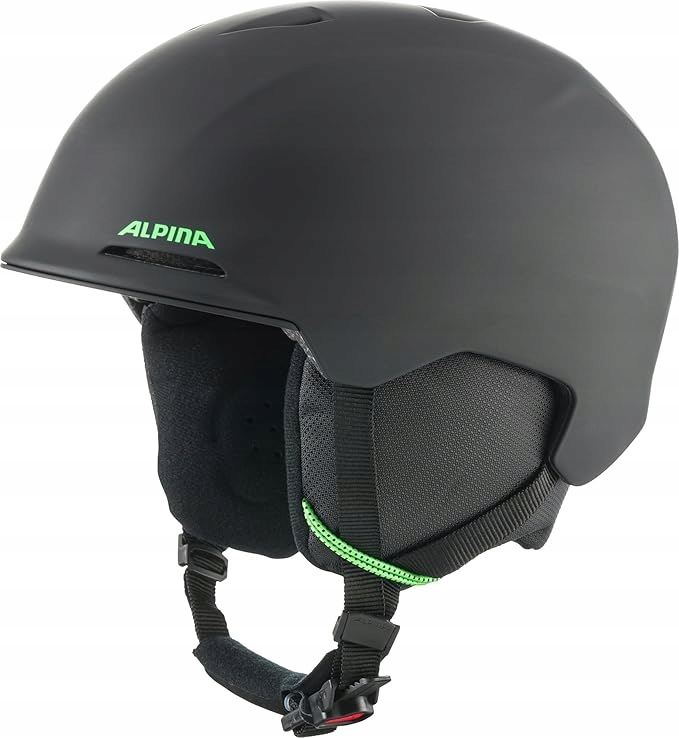 Kask Narciarski Alpina Brix Jr M 55-59 Black-Neon Matt