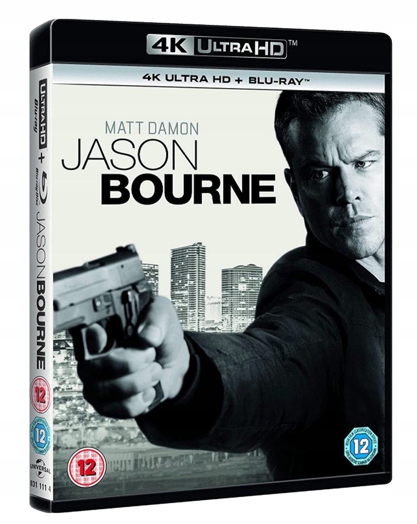 Jason Bourne film na 4k Ultra Hd Blu-ray