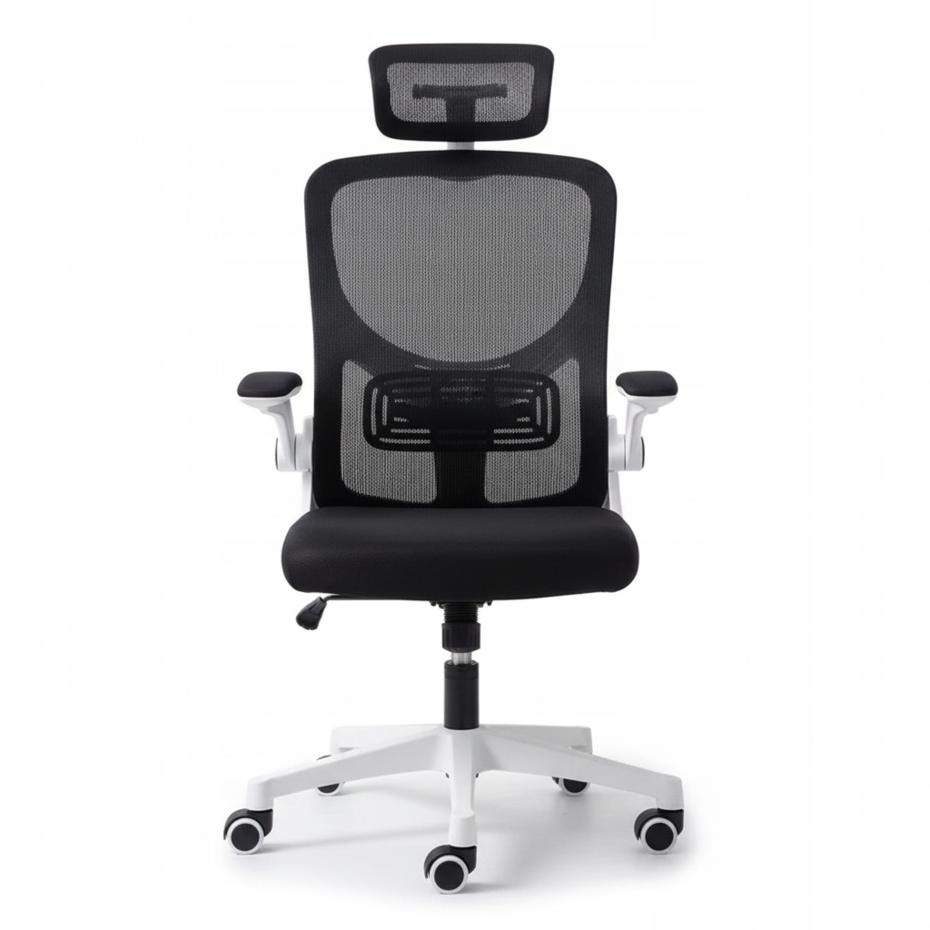 Fotel Biurowy Krzesło Obrotowe Gamingowe Ergonomiczne Siatka Wentylacja Pro