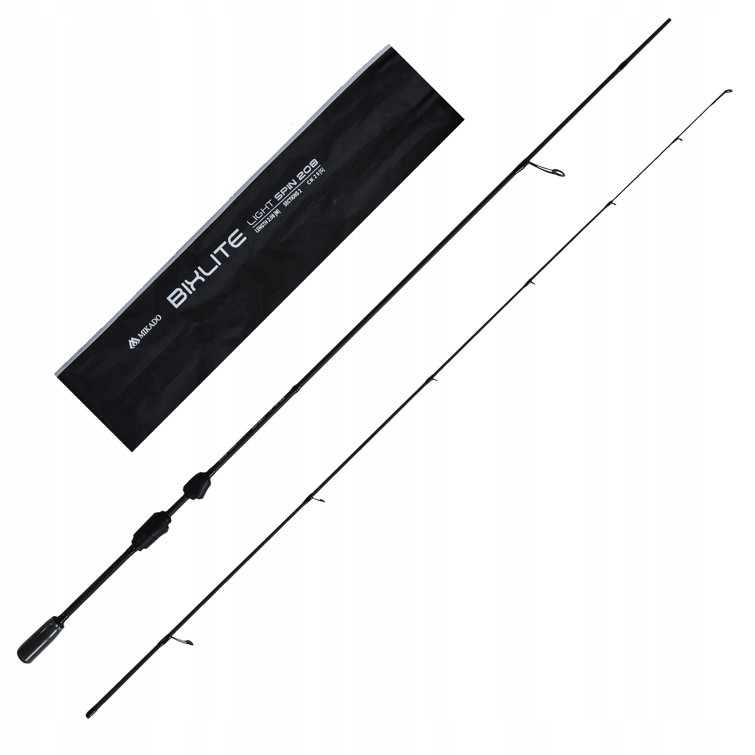 Wędka spinningowa Mikado Bixlite Light Spin 2.08m 2-9g okoń pstrąg kleń
