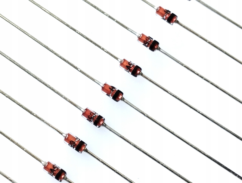 [40szt] Dioda Zenera 5,1V 0,5W typ BZX79C5V1 obdowa DO35 Philips