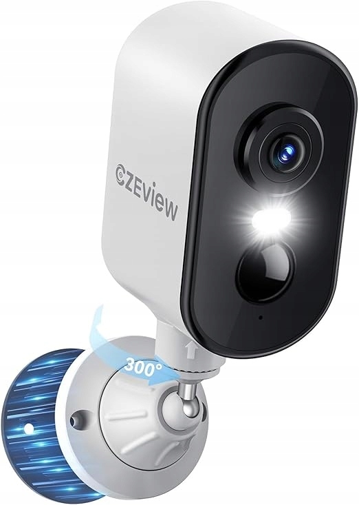 Venkovní Wifi Kamera 2K Qhd IP65 Czeview Q6 Domácí Monitorování 2.4G