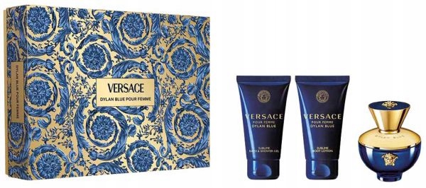 Versace Dylan Blue Pour Femme Edp 50 ml Balzám 50 ml Gel 50 ml