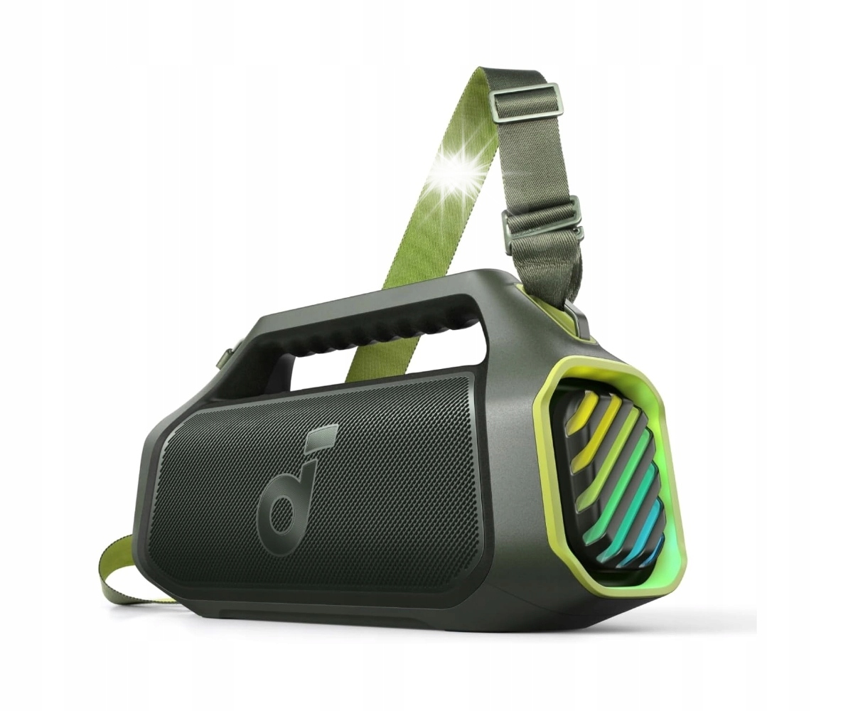 Głośnik przenośny Soundcore Boom 2 Plus wodoodporny IPX7 Bluetooth Zielony