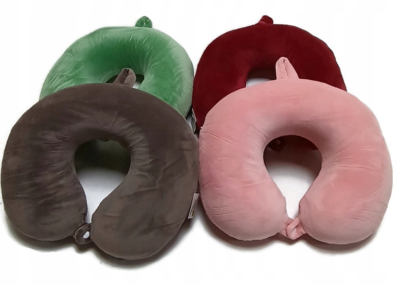 PODUSZKA TURYSTYCZNA ROGAL NA SZYJĘ PIANKA PAMIĘCIOWA KOLORY