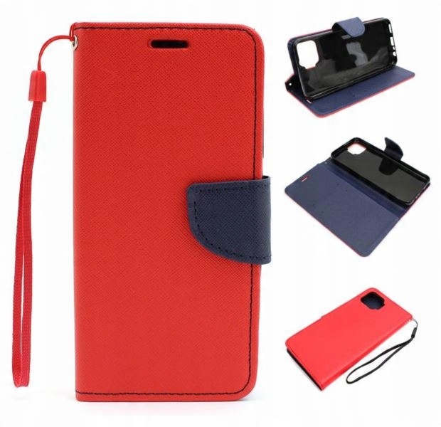 

Etui do Oppo A73 2020 CPH2095 Fancy Diary czerwony